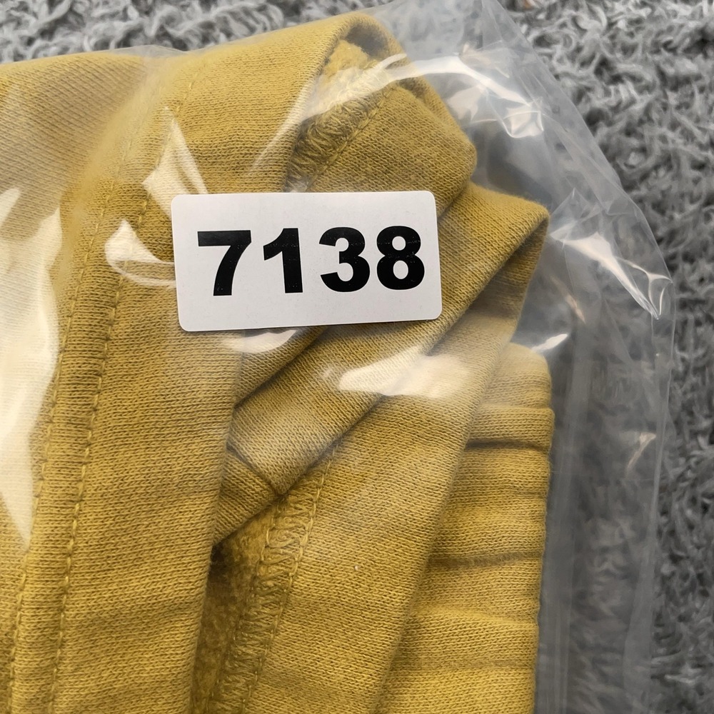 The North Face Shorts Womens Small Yellow Fleece Sweat Lounge Elastic Waist - Picture 10 of 10